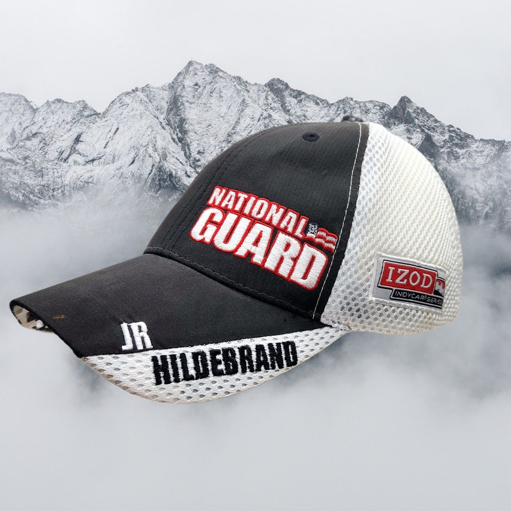 JR Hildebrand #4 IZOD IndyCar Series Cap National Guard Racing Hat Adjustable